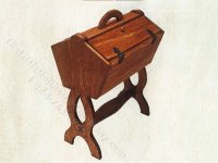 (image for) Miniature Wooden Sewing Cabinet Kit