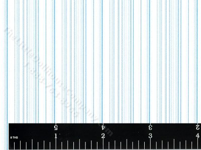 (image for) Pastel Blue Stripe Pattern Miniature Wallpaper for Dollhouses