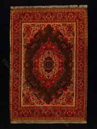 (image for) Miniature 16th Century Woven Rug for Dollhouses