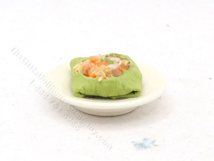 (image for) Miniature Stirfry in a Cabbage Leaf
