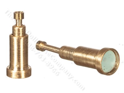 (image for) Miniature Hand Held Telescope for Dollhouses