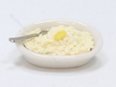 (image for) Miniature Mashed Potatoes in Dish by Charlotte Willmott