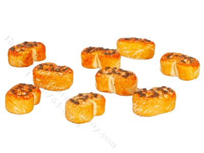 (image for) Miniature Cinnamon Roll/Bun for Dollhouses (1pc)