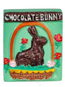 (image for) Miniature Chocolate Easter Bunny for Dollhouses