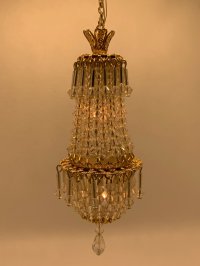 (image for) 1/12 Scale Small Daphne Chandelier With Tassels
