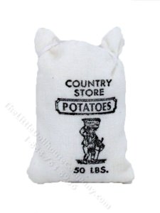 (image for) Miniature Potatoes Sack for Dollhouses