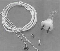 (image for) Dollhouse Scale Model Plug-In Ceiling Fixture