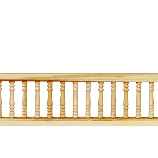 (image for) Turned Wooden Porch Rail