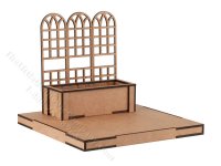 (image for) Garden Planter Corner Dollhouse Kit