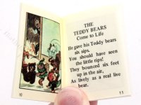 (image for) Miniature "The Teddy Bears Come to Life" Book for Dollhouses