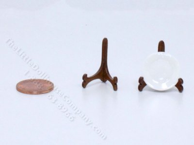 (image for) Miniature Display Plate Stand for Dollhouses