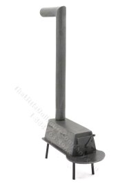 (image for) Miniature Old Fashioned Wood Stove for Dollhouses