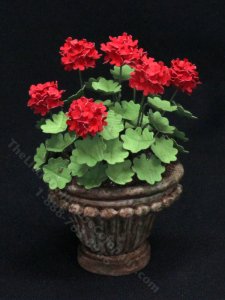 (image for) Miniature Geraniums by Mini Creations by Judy