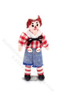 (image for) Miniature Handmade Raggedy Andy Doll