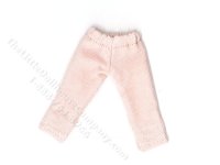 (image for) Miniature Pink Leggings for Dollhouses