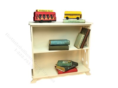 (image for) Miniature Little Book House - Trolley Bookcase Kit