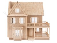 (image for) Unfinished Assembled Victoria's Farmhouse