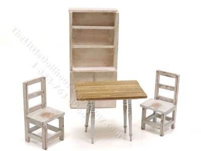 (image for) 1:24 Scale Miniature 4 Piece Kitchen Set by Taylor Jade