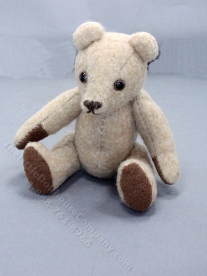 (image for) Miniature Oversized Teddy Bear for Dollhouses