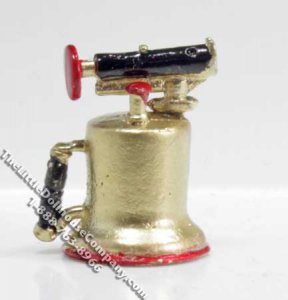 (image for) Dollhouse Scale Model Replica Antique Blow Torch