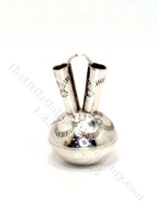 (image for) Handmade Miniature Sterling Silver Vase