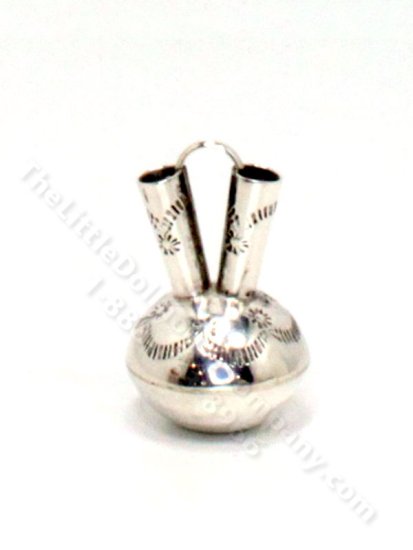 (image for) Handmade Miniature Sterling Silver Vase