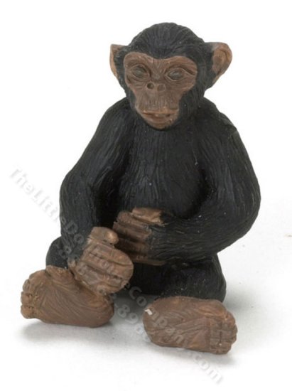 (image for) Miniature Chimpanzee for Dollhouses
