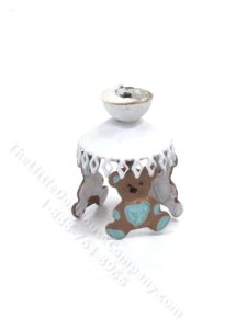 (image for) Miniature Teddy Bear Ceiling Light for Dollhouses