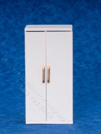 (image for) Miniature White Refrigerator for Dollhouses