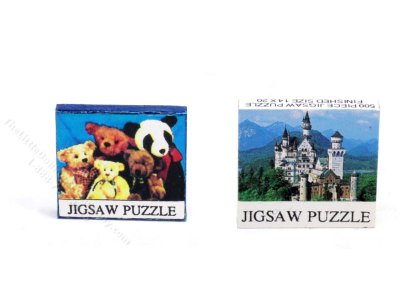 (image for) Miniature Pair of Puzzles for Dollhouses