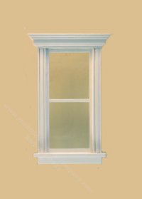 (image for) Miniature Atherton Plain Single Window White