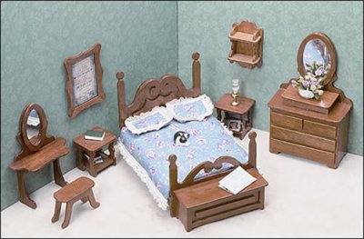 (image for) DIY Miniature Furniture Kits - Bedroom