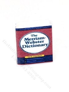 (image for) Miniature Dictionary for Dollhouses