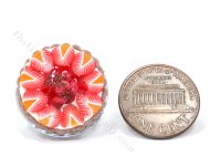 (image for) Miniature Strawberry Pie for Dollhouses