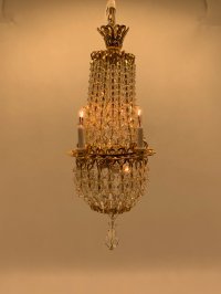 (image for) Dollhouse Scale 4 Candle Chandelier