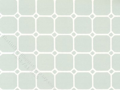 (image for) Miniature Large Celedon Square Tiles for Dollhouses