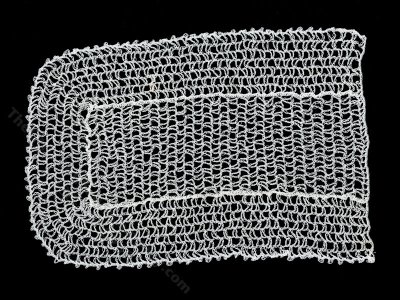(image for) Miniature Lace Blanket for Dollhouses