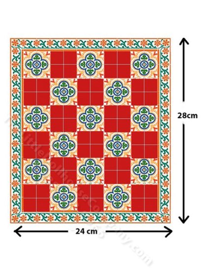 (image for) Dollhouse Scale Model Floor Tile Kit