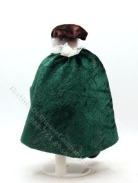(image for) Miniature Handcrafted Vintage Tudor Man in Velvet by Detta's Darling Dolls