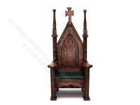 (image for) Miniature Signed Gothic Chair by Michael Mortimer