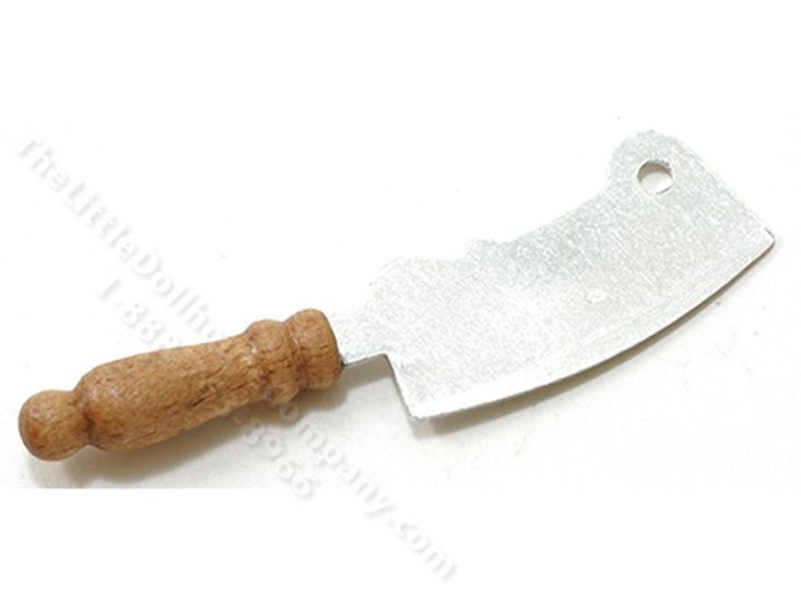 (image for) Miniature Cleaver or Chopping Tool for Dollhouses