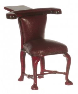(image for) Miniature Mahogany Reverse Reading Chair