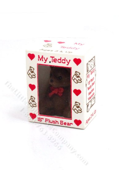 (image for) Miniature "My Teddy" Box for Dollhouses