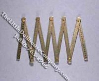 (image for) Dollhouse Scale Model Working Extendable Ruler