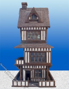 (image for) Miniature Four Storey Tudor Dollhouse