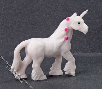 (image for) Miniature Small Unicorn for Dollhouses