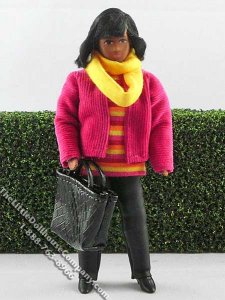 (image for) Shirley Flexible Woman Doll by Erna Meyer for Dollhouses