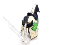(image for) Miniature Full Scale Medieval Jousting Horse and Knight in Green
