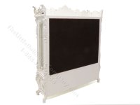 (image for) Miniature Renaissance Display Case for Dollhouses - White