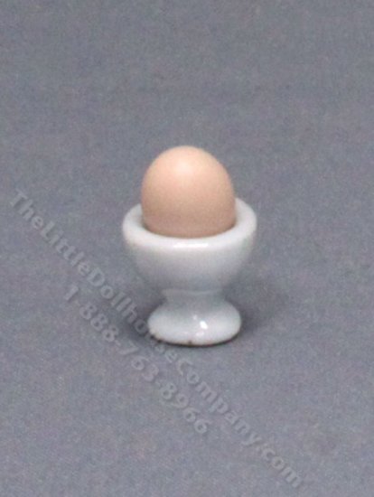 (image for) Miniature Hard Boiled Egg in Cup for Dollhouses